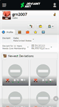 Mobile Screenshot of grn2007.deviantart.com