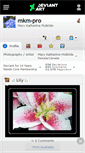 Mobile Screenshot of mkm-pro.deviantart.com