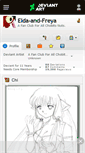 Mobile Screenshot of elda-and-freya.deviantart.com