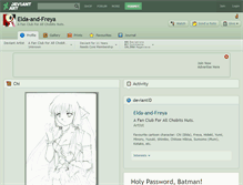 Tablet Screenshot of elda-and-freya.deviantart.com