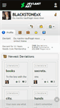 Mobile Screenshot of blackstonexx.deviantart.com