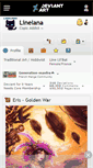 Mobile Screenshot of linelana.deviantart.com