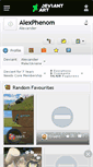Mobile Screenshot of alexphenom.deviantart.com