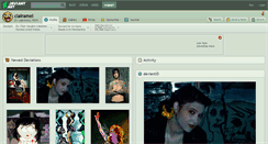 Desktop Screenshot of clairamel.deviantart.com