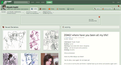 Desktop Screenshot of miyuki-hoshi.deviantart.com