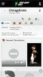 Mobile Screenshot of chicagoerotic.deviantart.com
