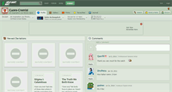 Desktop Screenshot of cuore-cremisi.deviantart.com