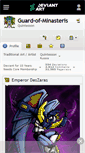 Mobile Screenshot of guard-of-minasteris.deviantart.com