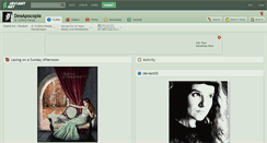 Desktop Screenshot of deaapocopia.deviantart.com