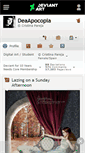 Mobile Screenshot of deaapocopia.deviantart.com