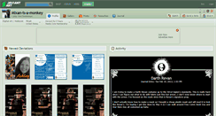 Desktop Screenshot of mixan-is-a-monkey.deviantart.com