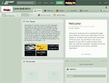 Tablet Screenshot of love-and-art.deviantart.com