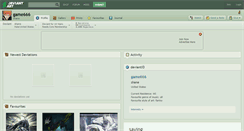 Desktop Screenshot of game666.deviantart.com