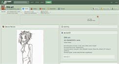 Desktop Screenshot of dna-art.deviantart.com