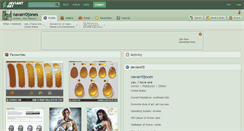 Desktop Screenshot of navarr0jones.deviantart.com