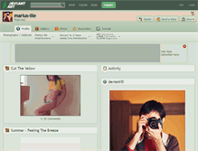Tablet Screenshot of marius-ilie.deviantart.com