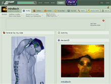 Tablet Screenshot of mindtech.deviantart.com