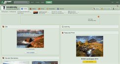Desktop Screenshot of novakovsky.deviantart.com