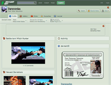 Tablet Screenshot of danexedas.deviantart.com