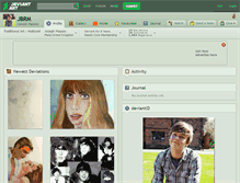 Tablet Screenshot of jbrm.deviantart.com