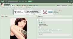 Desktop Screenshot of kindgottes.deviantart.com