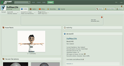 Desktop Screenshot of duffman256.deviantart.com