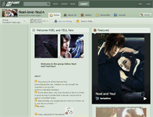 Tablet Screenshot of noel-love-yeul.deviantart.com
