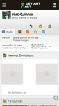 Mobile Screenshot of mrs-tumnus.deviantart.com