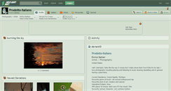 Desktop Screenshot of prodotto-italiano.deviantart.com