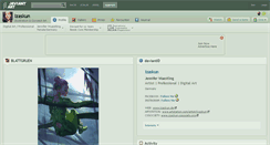 Desktop Screenshot of izaskun.deviantart.com