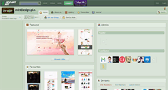 Desktop Screenshot of mintdesign-pl.deviantart.com