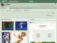 Tablet Screenshot of jewishater.deviantart.com