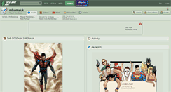 Desktop Screenshot of mikemaluk.deviantart.com