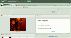 Desktop Screenshot of cadetglow.deviantart.com