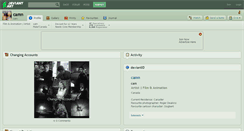 Desktop Screenshot of camn.deviantart.com