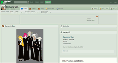Desktop Screenshot of demons-turn.deviantart.com