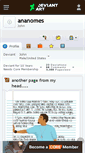 Mobile Screenshot of ananomes.deviantart.com