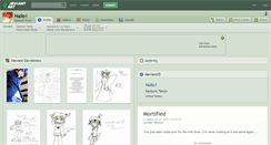 Desktop Screenshot of halio1.deviantart.com