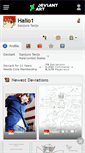 Mobile Screenshot of halio1.deviantart.com