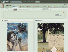 Tablet Screenshot of chartzan.deviantart.com