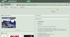 Desktop Screenshot of i-ninja-ninja.deviantart.com