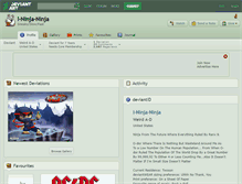 Tablet Screenshot of i-ninja-ninja.deviantart.com