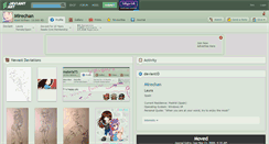 Desktop Screenshot of mirechan.deviantart.com