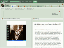 Tablet Screenshot of maspic.deviantart.com