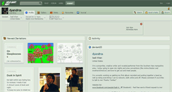 Desktop Screenshot of dyandros.deviantart.com