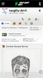 Mobile Screenshot of naugthy-devil.deviantart.com