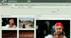 Desktop Screenshot of da-pole.deviantart.com