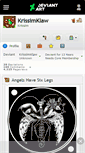 Mobile Screenshot of krissimklaw.deviantart.com