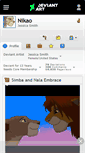 Mobile Screenshot of nikao.deviantart.com