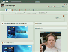 Tablet Screenshot of onetheycallgsk.deviantart.com